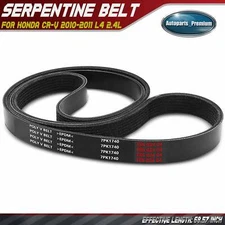 68.57" Serpentine Belt for Honda CR-V 2010-2011 L4 2.4L GAS 7-Rib 56992REZA01