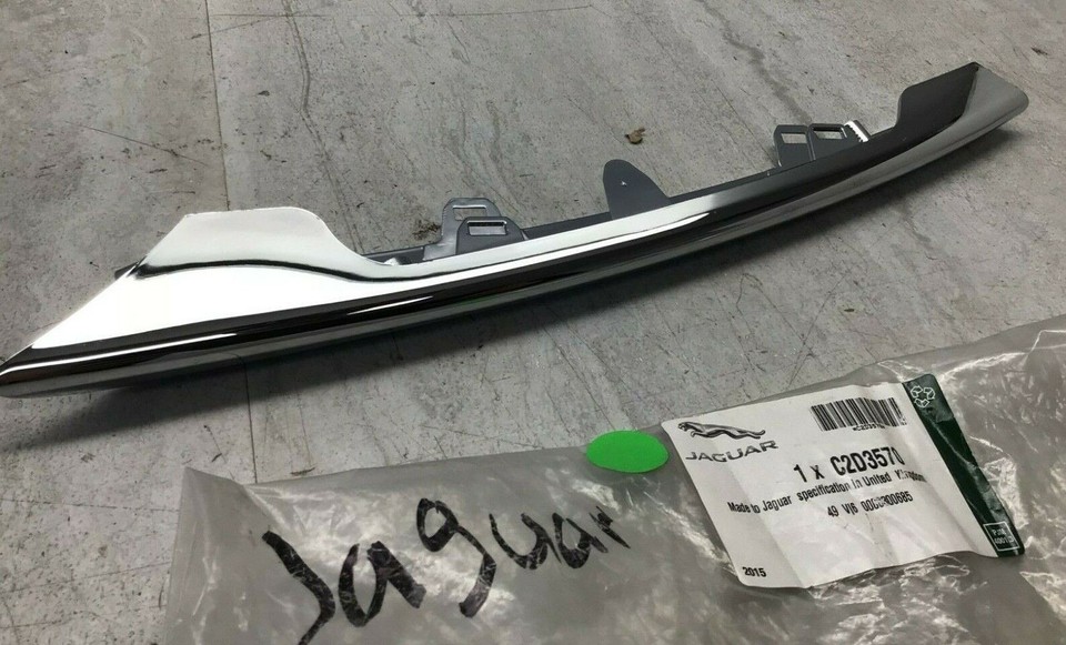 2009-2019 Jaguar XJ X351 6Pc Body Side Molding Trim Stainless Steel 2 1/8 - Foto 11