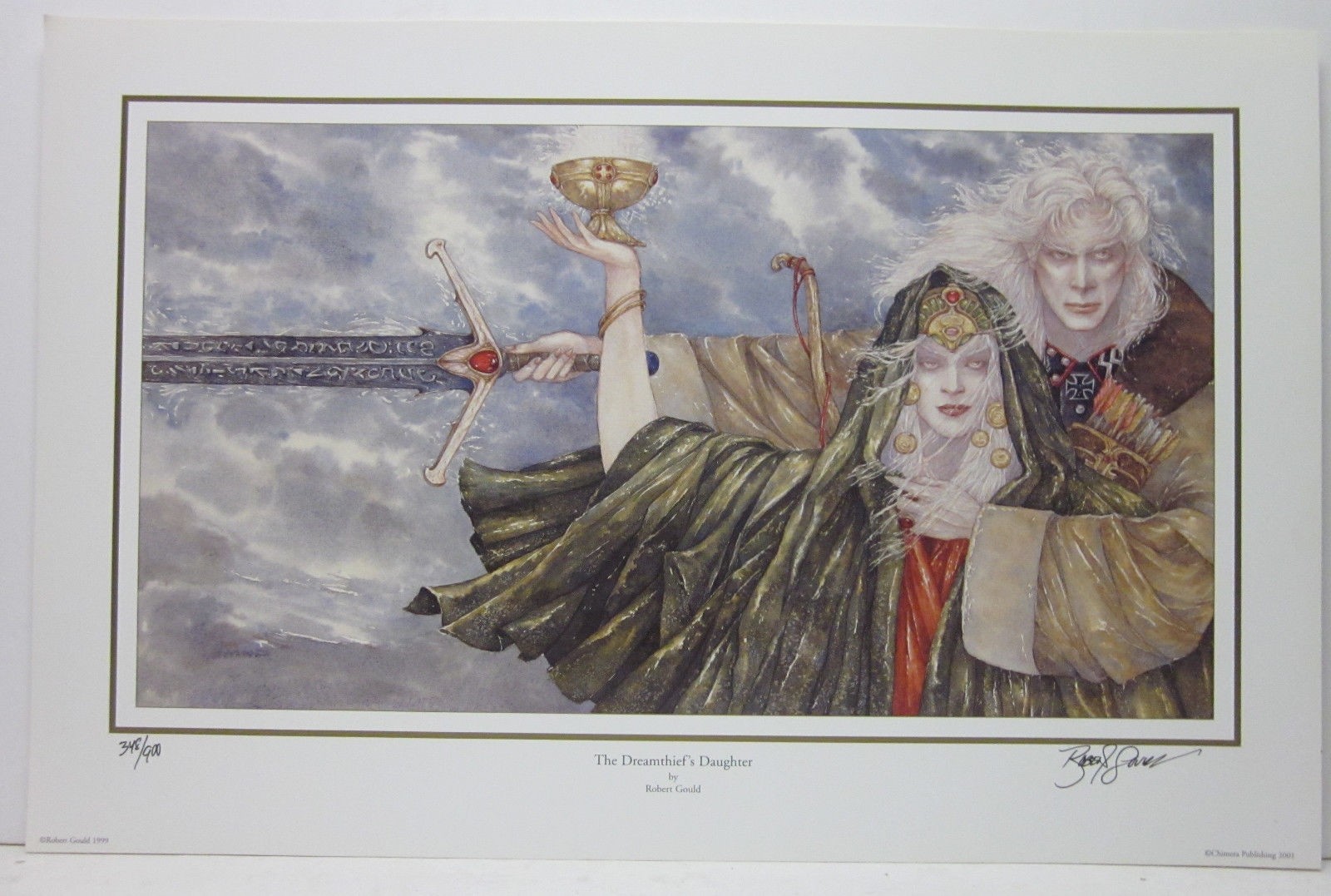 Robert GouldDreamthiefs DaughterSigned+Numbered Print Elric eBay