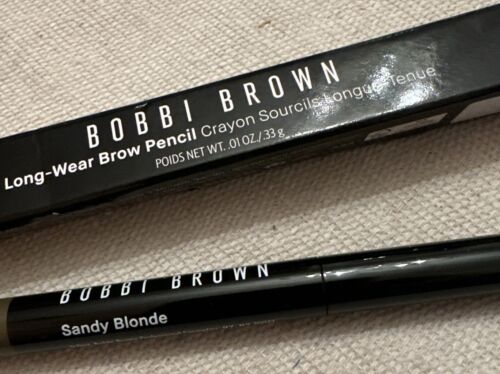 Bobbi Brown Long-Wear Brow Pencil Sandy Blonde 12 Full Size B1052 - Picture 3 of 3