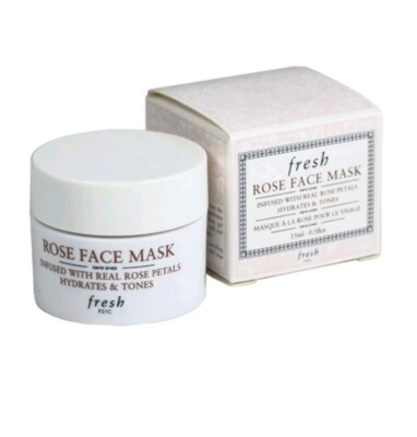FRESH Rose Face Mask - Travel Size 0.5 fl oz./15 ml - New