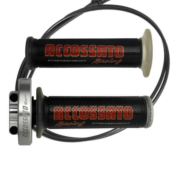 Accossato Lenker Trial Silber - Aluminium Gas Gas TXT 2000 Lenkstange 22mm Durchmesser