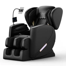 Full Body Shiatsu Massage Chair Recliner ZERO GRAVITY Foot Roller Air Pressure
