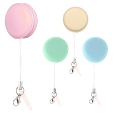 4PCS Phone Screen Cleaners Phone Cleaning Wipes Brushes Decorative Bag Pendants