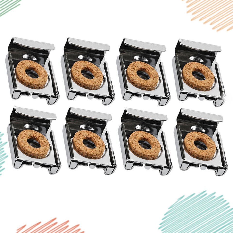 8 Pcs Mirror Fixing Clips Wall Hanging Hardware Brackets for Walls eBay