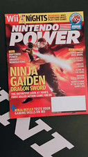 NINTENDO POWER Game 2008 Magazine V224 w/ NINJA GAIDEN Cover  Rayman Poster