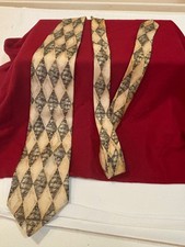 NECKTIE 100% SILK Mens Structure - MADE IN USA