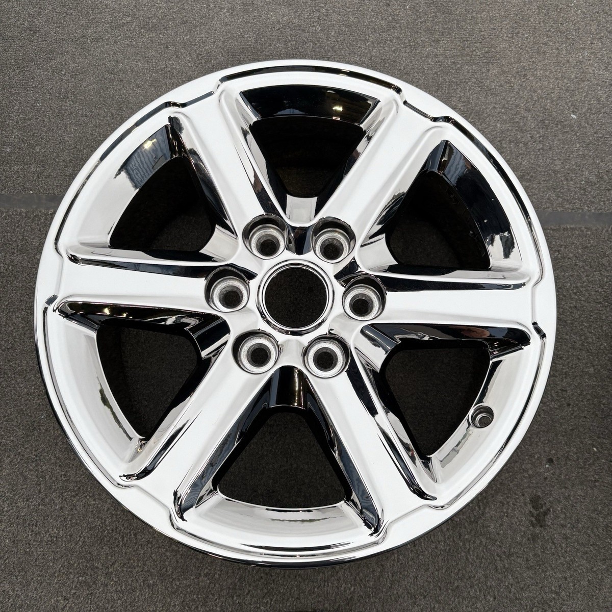 SINGLE 18 INCH WHEEL/RIM FORD F-150 2024-2026 OEM GENUINE CHROME