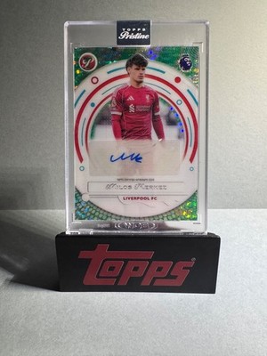 Topps Pristine 2025-26 - Milos Kerkez Auto 08/10 Liverpool
