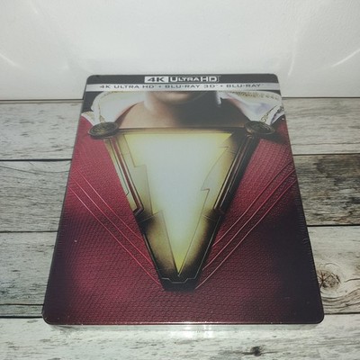 Shazam! 4K STEELBOOK [4K + 3D + 2D + ORIGINAL SOUNDTRACK] - NEU