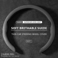 Suede Steering Wheel Cover For Acura Integra Tlx Rlx Adx Cdx Rdx Mdx Accessories