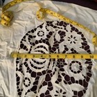 Antique handmade lace piece, ready to framed. Very very pretty — photo 10