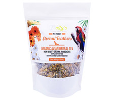 Polly's Eternal Feathers Organic - Infusion bio aux herbes pour perroquets 40 g