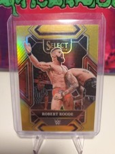 Robert Roode 2022 Panini Select WWE Mezzanine Gold Prizm 9/10 SP