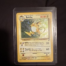 Pokemon TCG Base Set 2 16/130 Raichu Holo Rare on eBay