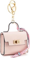 Mini Backpack Coin Purse Keychain Twist Lock Change Pouch Multiple Colors