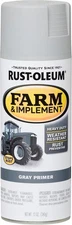 Rust-Oleum 280146 Farm & Implement Spray 12 Ounce (Pack of 1), Gray Primer 