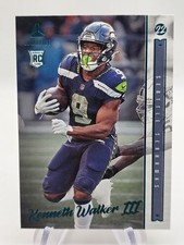 2022 Panini Chronicles Luminance Update Rookies Kenneth Walker III #206 Teal RC