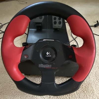 Logitech WingMan Formula Force GP Racing Wheel & Pedals, Force Feedback