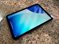 Apple iPad mini 6th Gen. 64GB Wi-Fi Cellular Unlocked Gray Cracked Glass