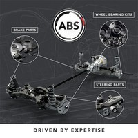 A.B.S. Radbremszylinder Hinten Links Hyundai Accent 4 Bayon I10 I20 KIA RIO 3