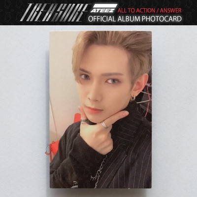 All to action ホンジュン　証明写真 ATEEZ TREASURE All To Action Answer TREASURE Official Album