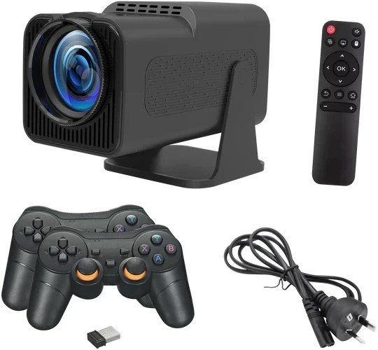 Retro Gaming Projector Console 80 Built-In Games + 2 Controllers HDMI