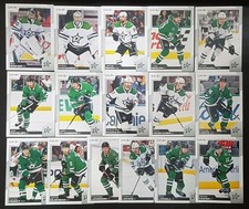 2020-21 O-Pee-Chee OPC Dallas Stars Base Team Set of 16 Cards:  #2 Denis Guri