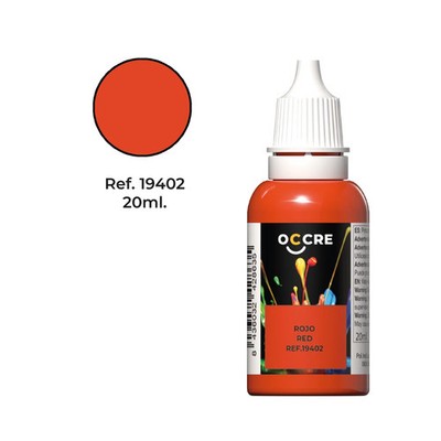 Occre 20 ml Acrylfarbe rot