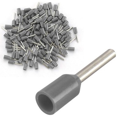 100 PCS AWG 12/4.0mm Wire Copper Crimp Connector Insulated Ferrule Pin E4018
