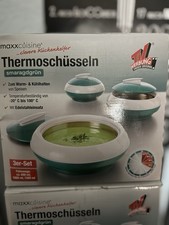 Thermoschüsseln maxxcuisine Set 3 teilig in Smaragdgrün