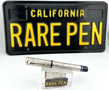 Montegrappa 1849 E - W GOLD RUSH Sterling Silver Fountain Pen 18K M NEW Year2004