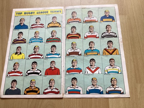 The Hotspur Book Of 'Football Club Colours' - DC Thompson 1969 & Rugby League - Picture 8 of 9