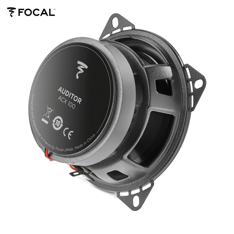 Focal ACX100 Haut-Parleur 10cm 4in 2 Voies Coaxial 4Ω Noir - Photo 4/4
