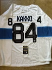 Kaapo Kakko Signed Auto Finland 2026 Olympics Jersey Milan Kraken JSA COA