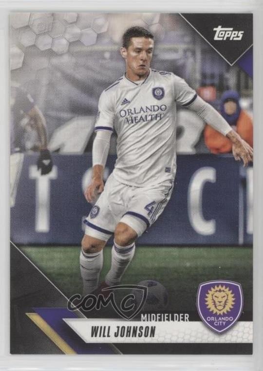 2019 Topps MLS Will Johnson #59 2u3