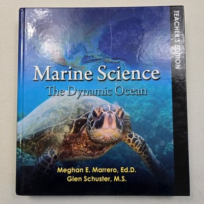 Marine Science Teacher Edition Textbook The Dynamic Ocean Pearson Hardcover 2012
