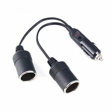 2 Fach Auto Zigarettenanzünder O32C 12V/24V ...
