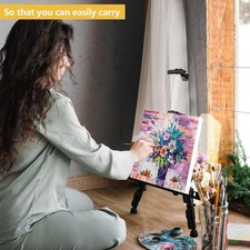 Art Easel Stand for Painting and Sign - 17 to 66 Inch Adjustable Aluminum Tri...