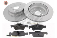 Bremsensatz Hinten FüR Mercedes CLS Grande Shooting Brake E-Klasse 2002-2017