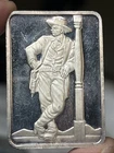 TREASURY OF AMERICAN FOLKLORE ~ WYATT EARP ~ .999 SILVER BAR