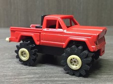 Schaper Stomper 4X4 JEEP HONCHO Body  Chassis Burgundy Red Vintage