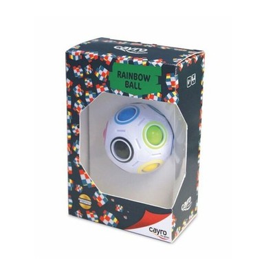 Cayro Regenbogen Ball Puzzle Spiel Knobelspiel farblich passendes Spielzeug Alter 5+