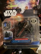 Star Wars Micro Galaxy Squadron Darth Vader's Sith Interceptor RARE Series 5