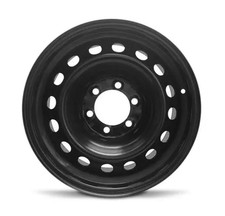 New 17 X 7.5 Black Replacement Steel Wheel Rim 2007-2014 For Toyota Fj Cruiser