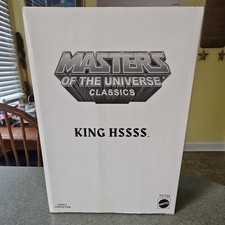 Mattel Masters of the Universe Classics King Hssss Action Figure 2010 Snake Men