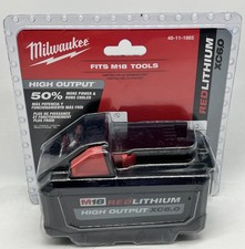 Milwaukee 48-11-1865 Red Lithium M18 18V XC 6.0 Battery New Factory Sealed