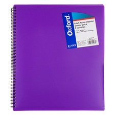 3 Pack Oxford 8-Pocket Folder