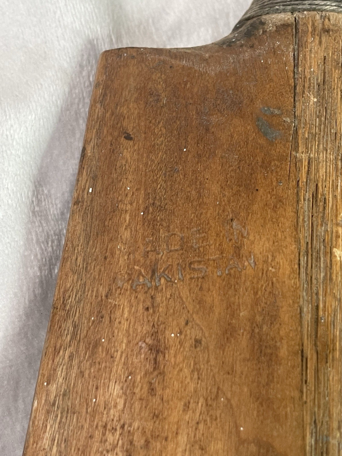 Vintage 1950s MANO Triple Star Willow Cricket Bat – Treble Spring