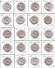 Lot of 20 1964 Kennedy Half Dollars - 90% Silver